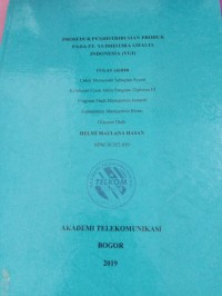 Image of TUGAS AKHIR PROSEDUR PENDISTRIBUSIAN PRODUK PADA PT . YUDHISTIRA GHALIA INDONESIA YGI