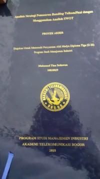 Image of ANALISIS STRATEGI BUNDLING TELKOMFLEXI DENGAN MENGGUNAKAN ANALISIS SWOT