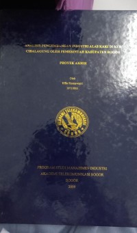 Image of ANALISIS PENGEMBANGAN INDSTRU ALAS KAKI DI KLUB CIBALAGUNG OLEH PEMERERINTAH KABUPATEN BOGOR