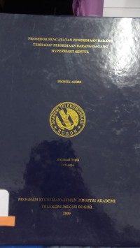 Image of PROSEDUR PENCATATATNAN PENERIMAAN BARANG TERHAAP PERSEDIAAN BARANG DAGANG HYPERMART SENTUL