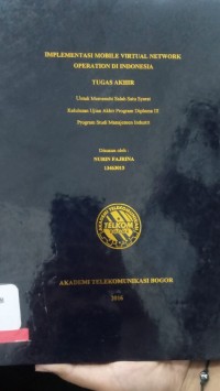 Image of IMPLEMENTASI MOBILE VIRTUAL NETWORK OPERATION DI INDONESIA