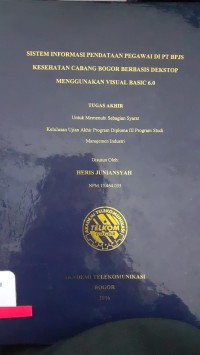 Image of SISTEM INFORMASI PENDATAAN PEGAWAI DI PT. BPJS KESEHATAN CABANG BOGOR