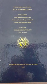 Image of FUNGSI KOMUNIKASI MASSA DALAM FILM HABIBIE DAN AINUN