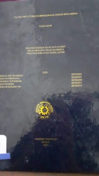 Image of PALANGG PINTU OTOMATIS MENGGUNAKAN SENSOR INFRA MERAH