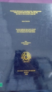 Image of PROSEDUR MENGGANTI DAN MENYETEL TIMING INJEKSI POMPA INJEKSI MOTOR DISEL TIPE INLINE ND-FES 6A 70 B 312 RS 75 HINO RK