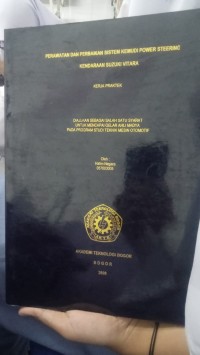 Image of PERAWATAN DAN PERBAIKAN SISTEM KEMUDI POWER STEERING KENDARAAN SUZUKI VITARA