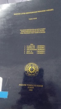 Image of INVERTER LISTRIK MENGGUNAKAN FREKUENSI VARIABEL