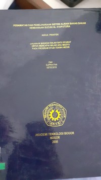 Image of PERAWATAN DAN PEMELIHARAAN SISTEM ALIRAN BAHAN BAKAR KENDARAAN SUZUKI SL 413/FUTURA