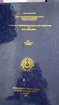 Image of DISUSUN UNTUK MEMENUHI PERSYARATAN KURIKULUM PROGRAM STUDI TEKNIK ELEKTRO AKADEMI TEKNOLOGI BOGOR