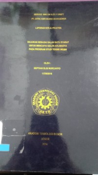 Image of SERVICE 1000 KM SUZUKI SWIFT PT. CITRA ASRI BUANA NANGGEWER