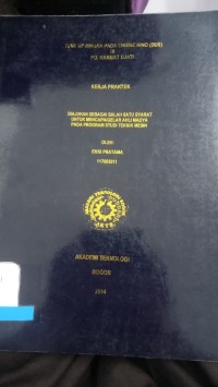 Image of TUNE UP RINGAN PADA ENGINE HINO (BUS) PO.KRAMAT DJATI