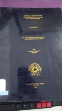 Image of PEMERIKSAAN SISTEM PENDININ PADA KENDARAAN SJ 410 (KATANA) DI PT CITRA ASRI BUANA