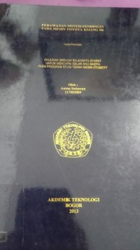 Image of PERAWATAN SISTEM PENDINGIN MESIN TOYOTA KIJANG 5K