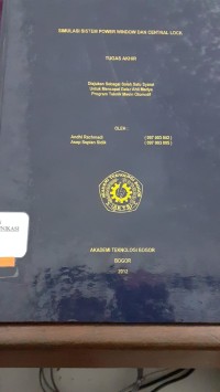 Image of SIMULASI SISTEM POWER WINDOW DAN CENTRAL LOCK