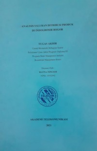 Image of ANALISIS SALURAN DITRIBUSI PRDUK DI INDOGROSIR BOGOR