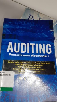 Image of AUDITING PEMERIKSAAN AKUNTANSI I