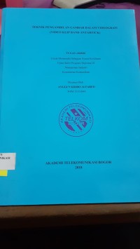 Image of TEKNIK PENGAMBILAN GAMBAR DALAM VIDEOGRAFI (VIDEO KLIP BAND ANTARTICK)