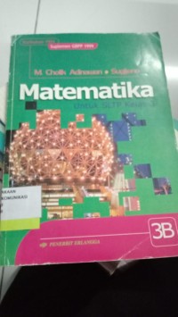 Image of MATEMATIKA Untuk SLTP Kela 3