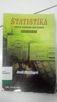 Image of STATISTIKA UNTUK EKONOMI DAN BISNIS