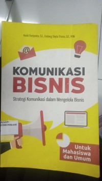 Image of KOMUNIKASI BISNIS