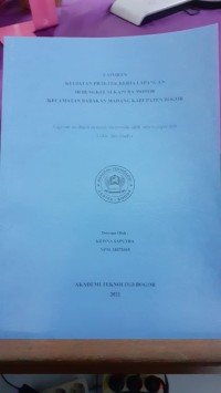 Image of LAPORAN KEIATAN PRAKTEK KERJA LAPANGAN DI BENGKEL SUKAPURA MOTOR KECAMATAN BABAKAN MADANG KABUPATEN BOGOR