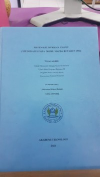 Image of SISTEM KELISTRIKAN ENGINE (STUDI KASUS PADA MOBIL MAZDA R2 TAHUN 1992)