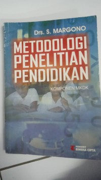 Image of METODOLOGI PENELITIAN PENDIDIKAN