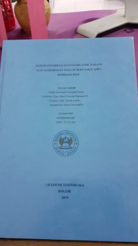 Image of SISTEM INFORMASI INVENTORY STOK BARAN ALAT KEBERSIHAN PADA RUMAH SAKIT AZRA BERBASIS WEB