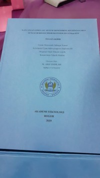 Image of RANCANGAN SIMULASI SISTEM MONITORING KECEPATAN ARUS SUNGAI BERBASIS MIKROKONTROLER ATmega 8535