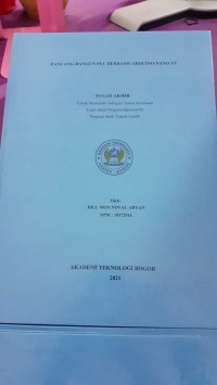 Image of RANCANG BANGUN PLC BERBASIS ARBUINO NANO V5