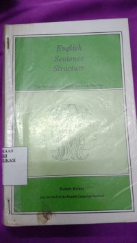 Image of english sentence structure