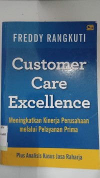 Image of CUSTOMER CARE EXCELLENCE
