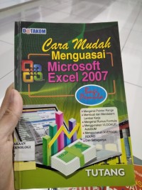 Image of cara mudah Menguasai Microsoft Excel 2007