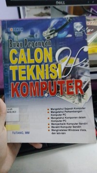 Image of Buku Pegangan CAlon TEKNISI KOMPUTER