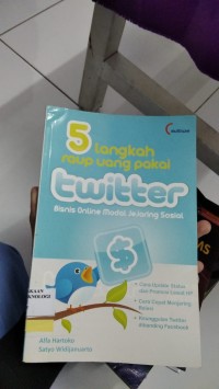 Image of 5 langkah raup uang pakai TWITTER