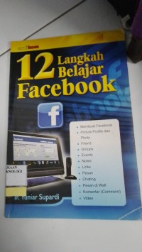 Image of 12 Langkah belajar FACEBOOOK