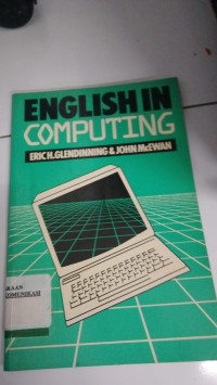 Image of ENGLISH IN COMPUTING
