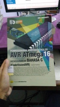 Image of pemroggraman Mikrokontroler AVR ATmega 16