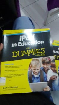 Image of ipad in education for dummes