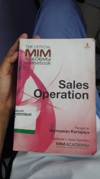 Image of The Official MIM Academy Coursebook Sales Operation