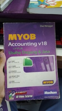 Image of MYOB Accounting v18 untuk Usaha Dagang & Jasa