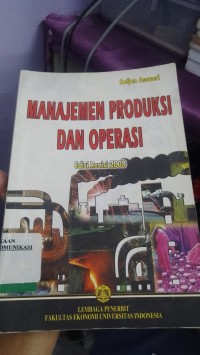 Image of Manajemen Produksi dan Operasi