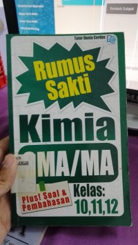 Image of Rumus Sakti Kimia