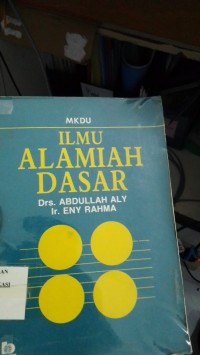 Image of Ilmu Alamiah Dasar