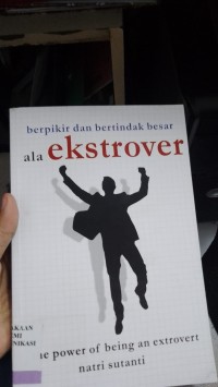 Image of Berpikir Dan Bertindak Besar Ala Ekstrover