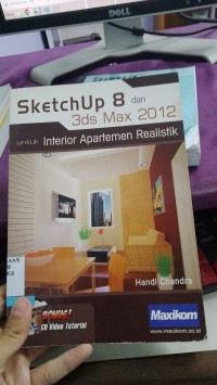 Image of Sketup 8 Dan #ds Max 2012 Untuk Interior Apartemen Realistik