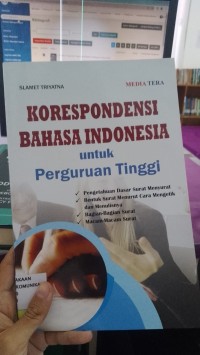 Image of Korespondensi Bahasa Indonesia Untuk Perguruan Tinggi