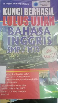 Image of Kunci Berhasil Lulus Ujian Bahsa Inggris