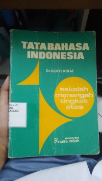 Image of TATABAHASA INDONESIA
