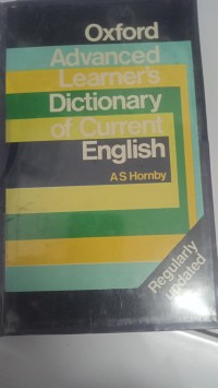 Image of Oxford Advanced Learbers Dictionary Of Current english